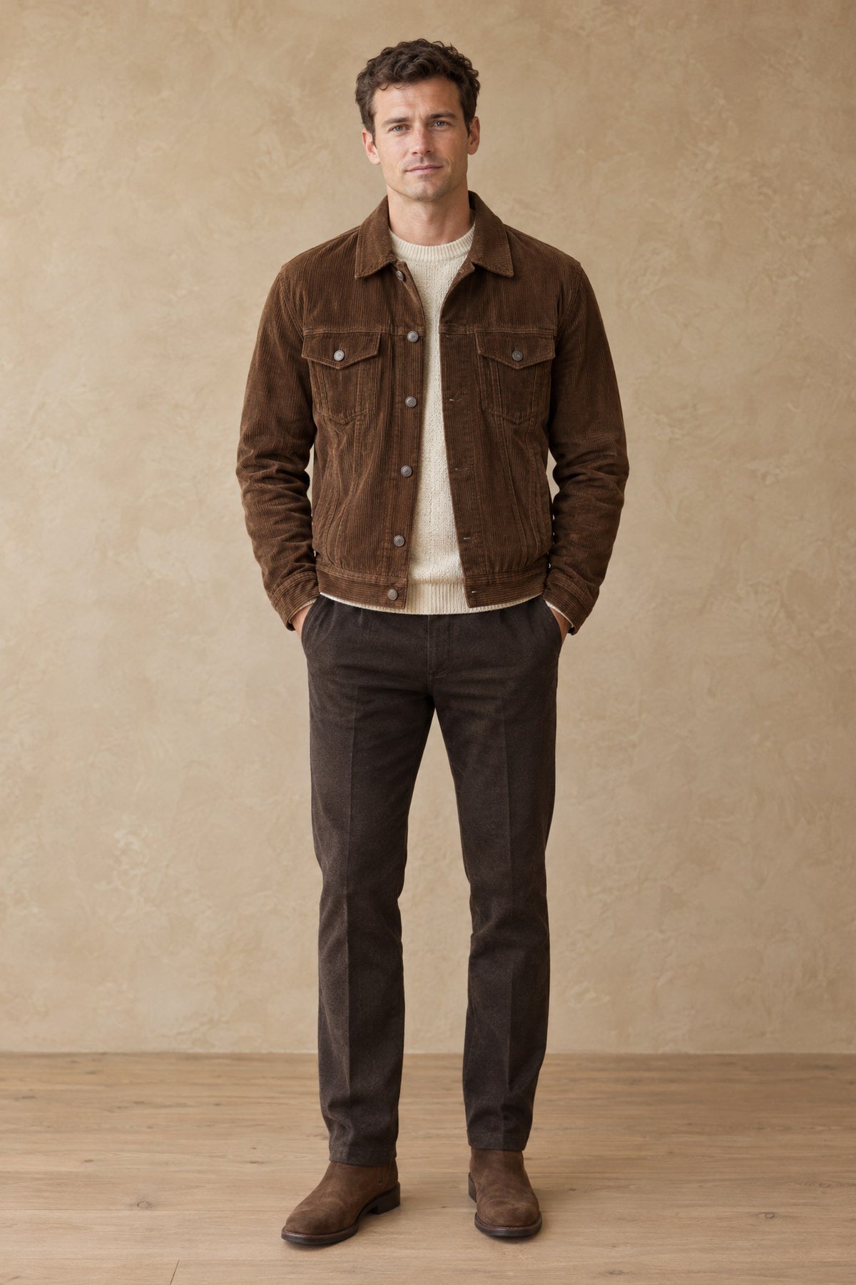 Corduroy jassen (Heren) – Letenta, herfst 2026
