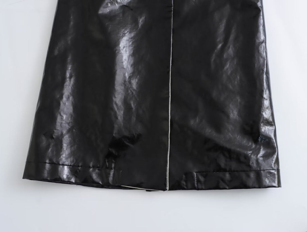 Bontjas met ceintuur - Liranne