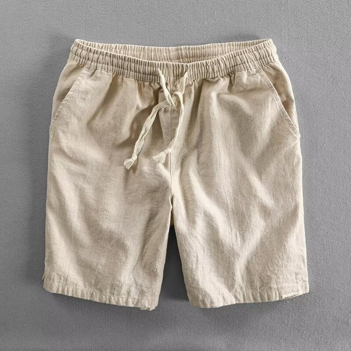 Vrijetijdsshort met elastische taille en koord voor heren - Jason