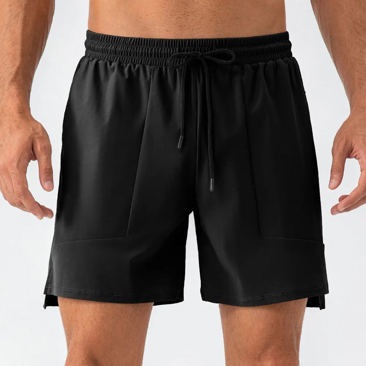 Moderne nylon herenshorts in verschillende kleuren