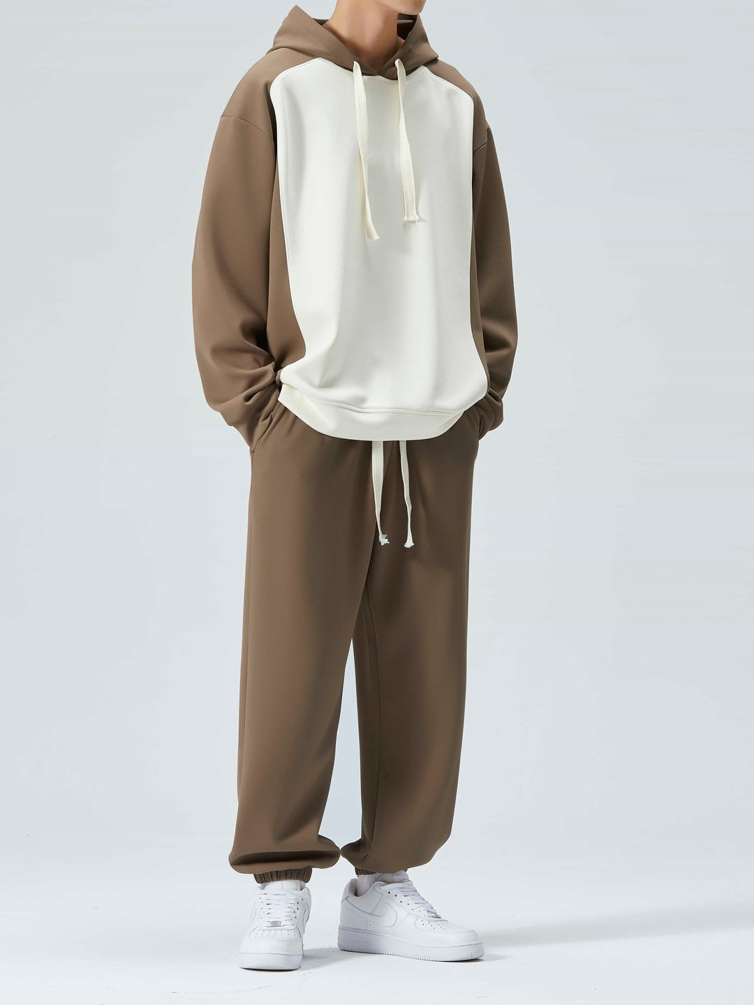 Heren sportset met sweatshirt en broek - Kaelen