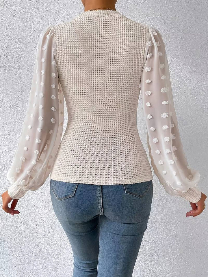 Mila gehaakte blouse dames - Elegant en geraffineerd