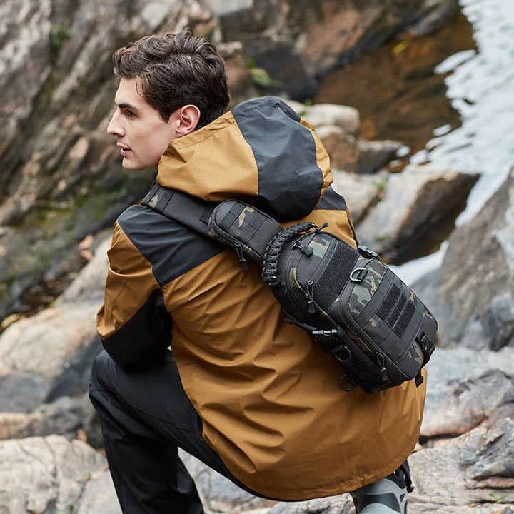 Multifunctionele herentas in camouflage - Nicolas