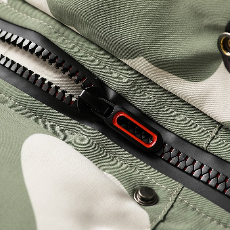 Gewatteerde parka met camouflageprint voor heren - Leonard