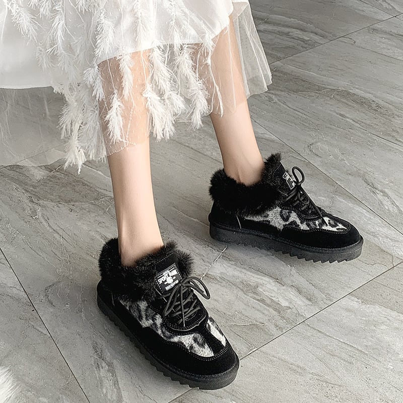 Wintersloffen met wollige voering - Norane