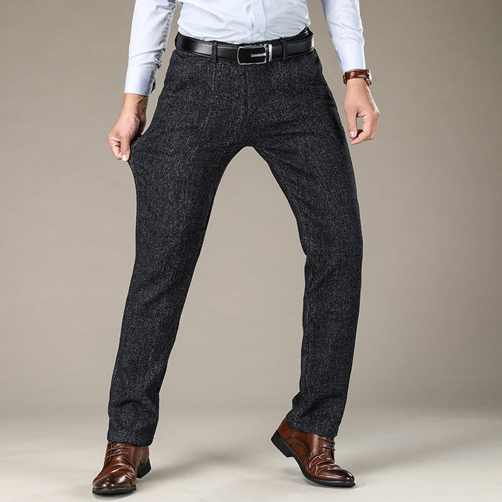 Stretch slim casual broek - Thomas