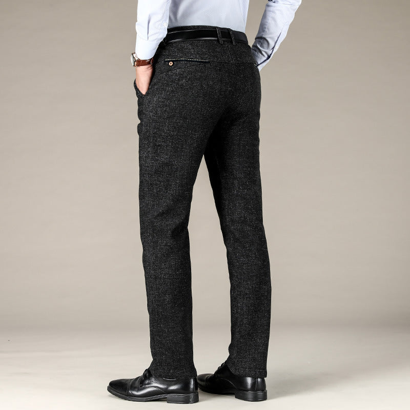 Stretch slim casual broek - Thomas