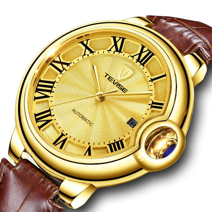 Elegant herenhorloge met Romeinse cijfers