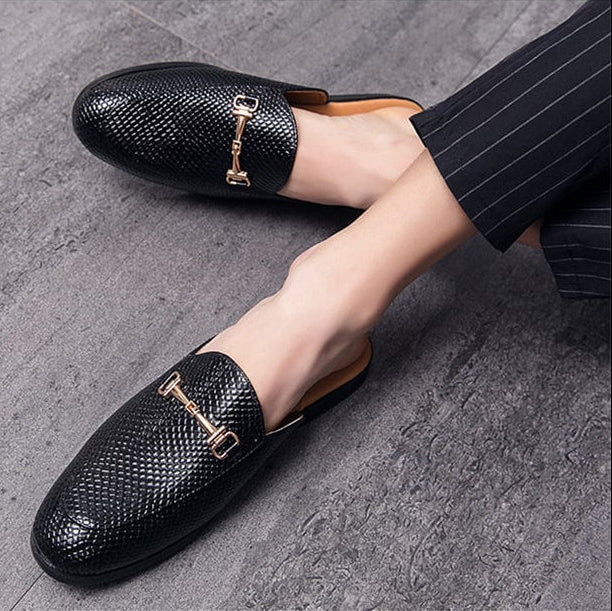 Herenschoenen met metalen beslag - Kervan