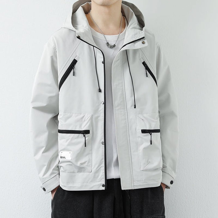 Technisch herenjack met capuchon - Tomas