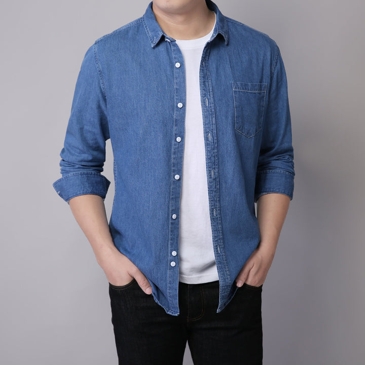 Heren casual button down overhemd - Dieter