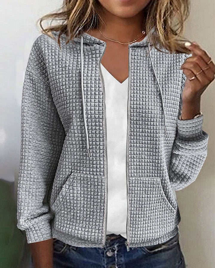 Lena - Casual vest met zakken - comfort ontmoet stijl