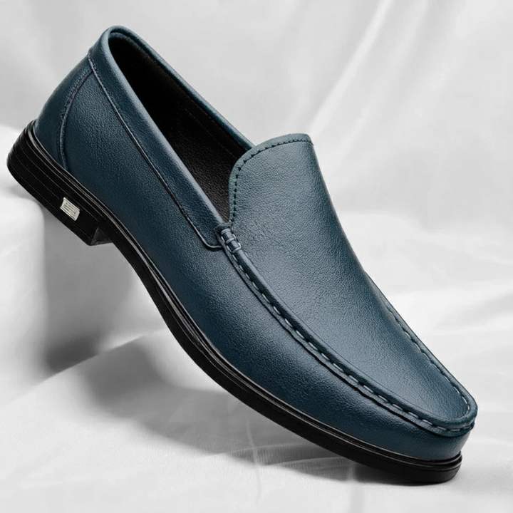 Heren mocassin schoenen formele gladde afwerking - Luca