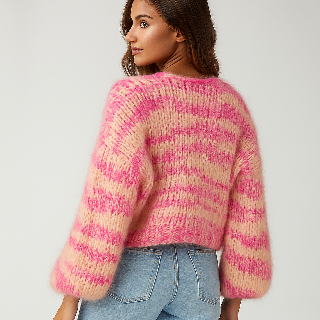 Gebreid damesvest - Fedra