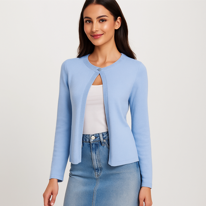 Elegant damesvest met detail aan de voorkant - Etherea