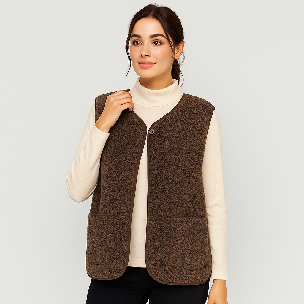 Dames fleece bodywarmer in casual stijl - Aimar
