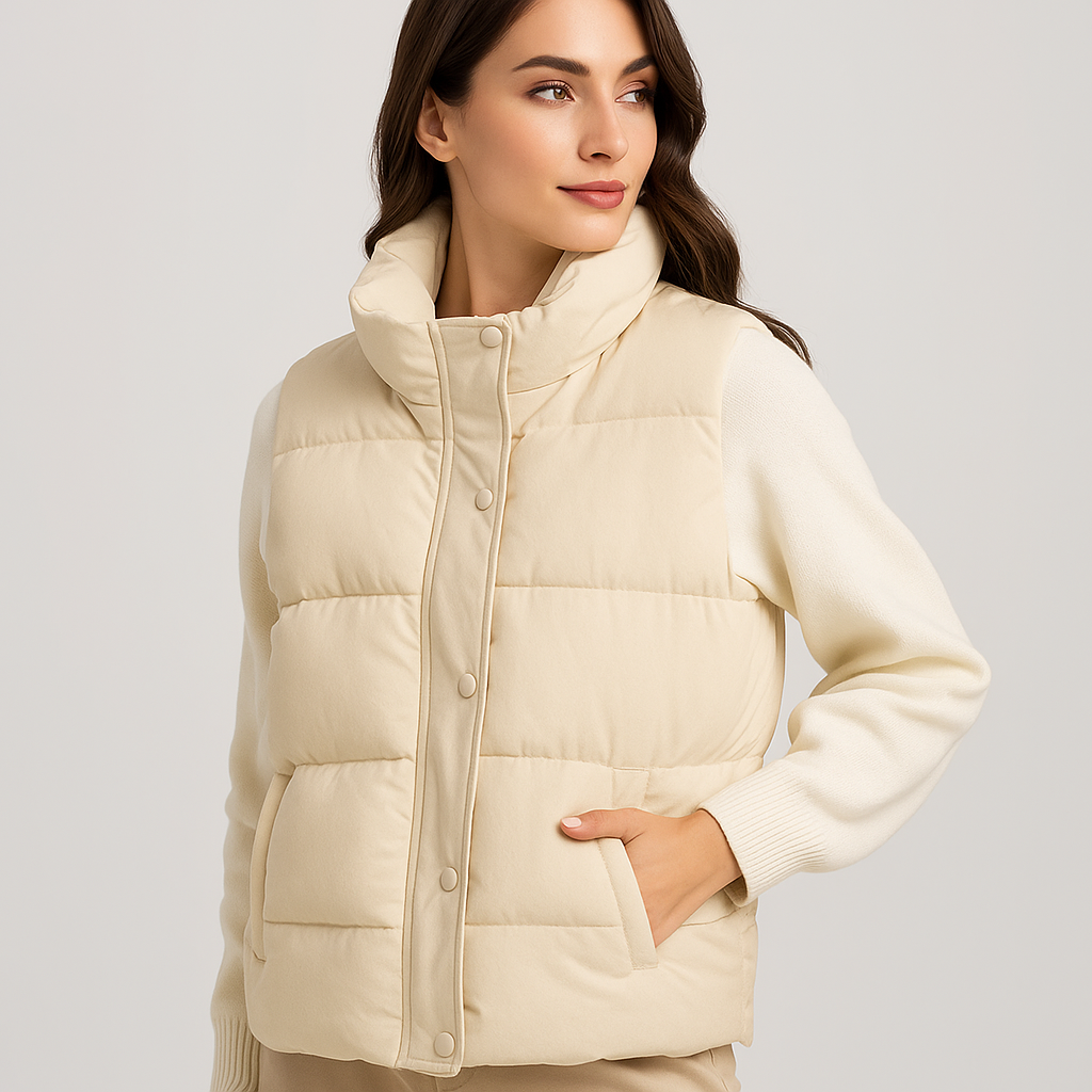 Modern urban gewatteerd damesgilet - Esmira