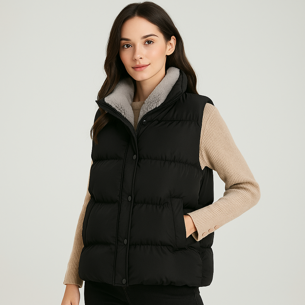 Modern urban gewatteerd damesgilet - Esmira