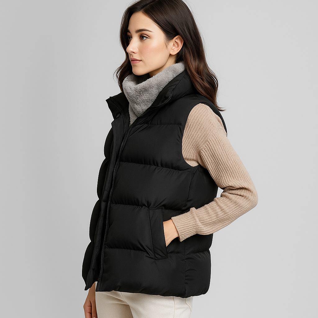 Modern urban gewatteerd damesgilet - Esmira