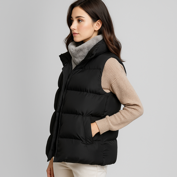 Modern urban gewatteerd damesgilet - Esmira