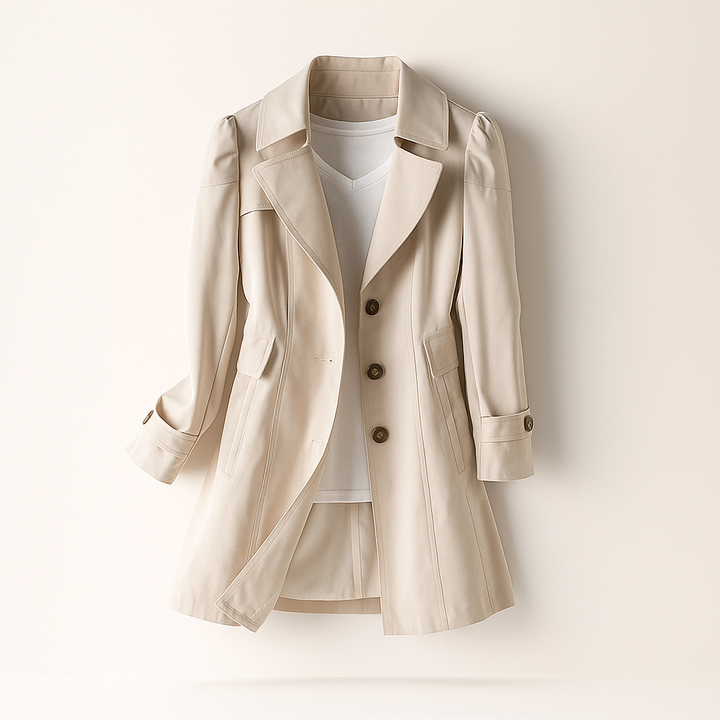 Klassieke trenchcoat, elegant model, voor dames - Larissa