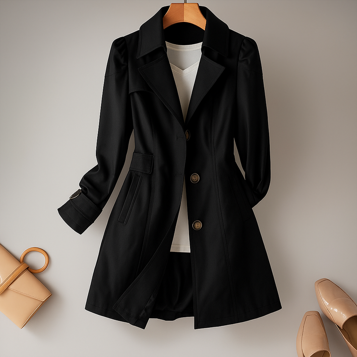 Klassieke trenchcoat, elegant model, voor dames - Larissa