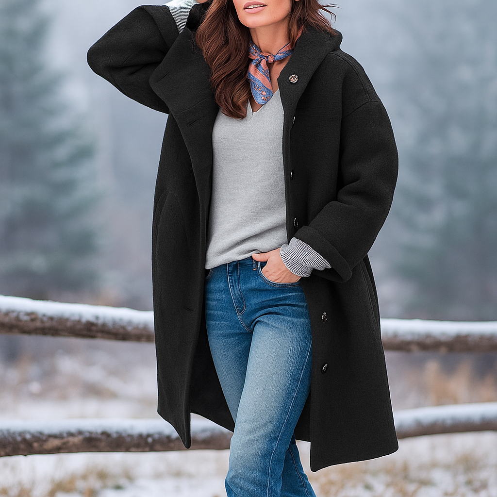 Hoogwaardige casual winterjas voor dames - Alexia