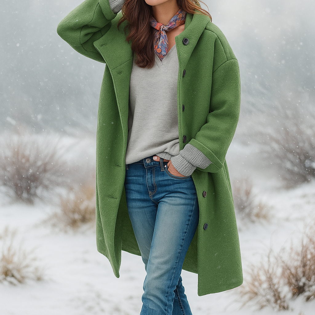 Hoogwaardige casual winterjas voor dames - Alexia