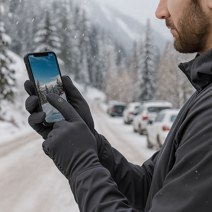 Waterdichte thermische handschoenen voor heren functionele bescherming - Halvor