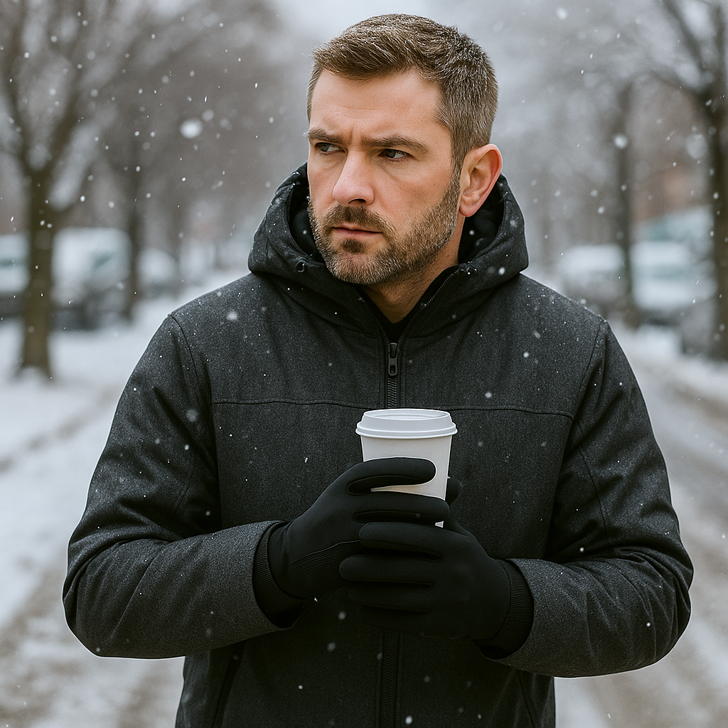 Waterdichte thermische handschoenen voor heren functionele bescherming - Halvor