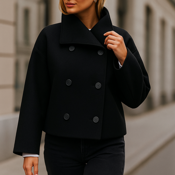 Damesjack kort met dubbele borst - Iranelle