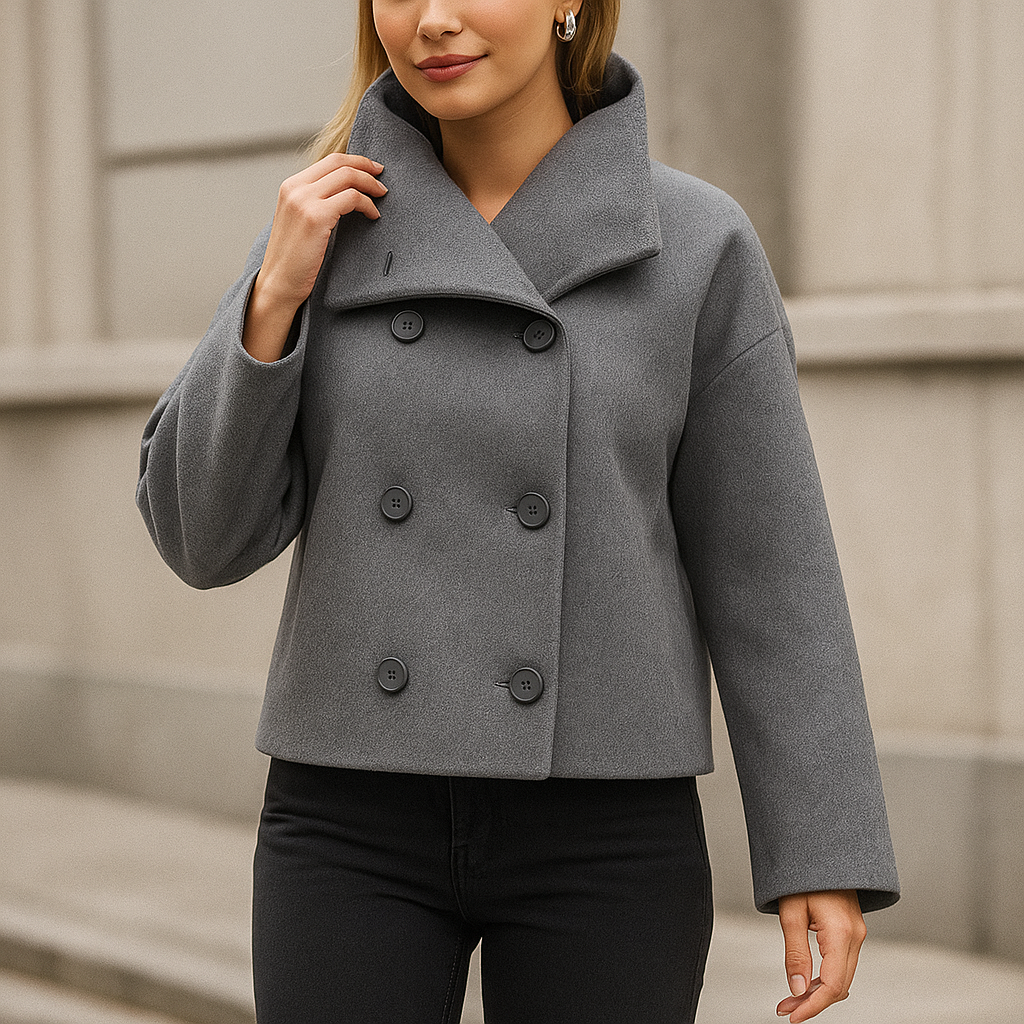 Damesjack kort met dubbele borst - Iranelle