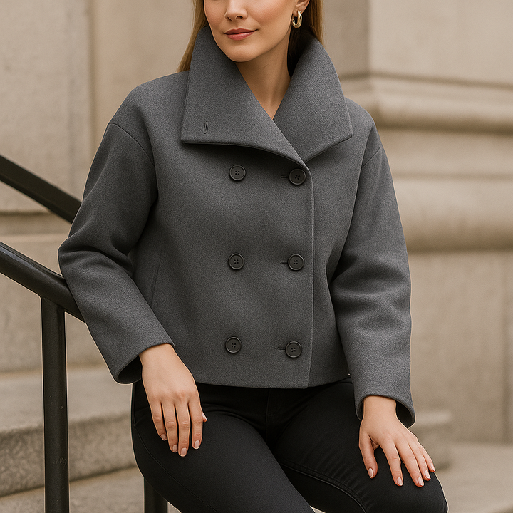 Damesjack kort met dubbele borst - Iranelle