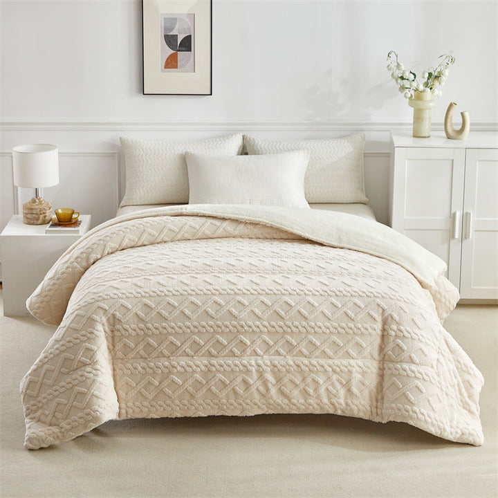 Winterdekbed met thermische quilting