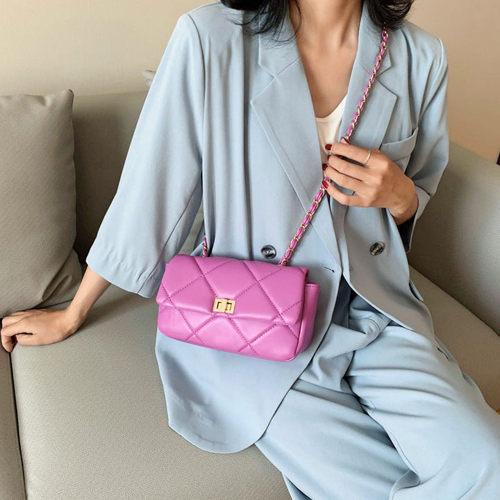 Gewatteerde tas met ketting - Noelia