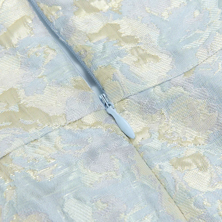 Hilary - Dames Jurk Bloem Mouwloos