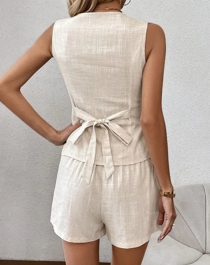 Raquel - Boho Casual Korte Broeken Set