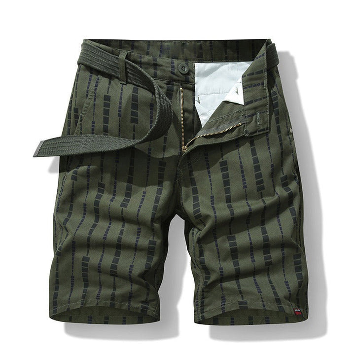 Herenbroek met moderne casual print - Bruno