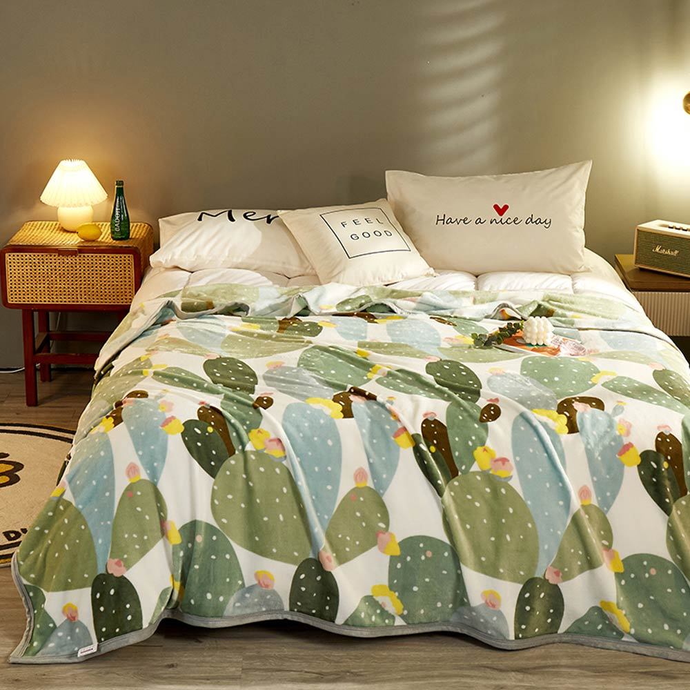 Herfst flanellen deken