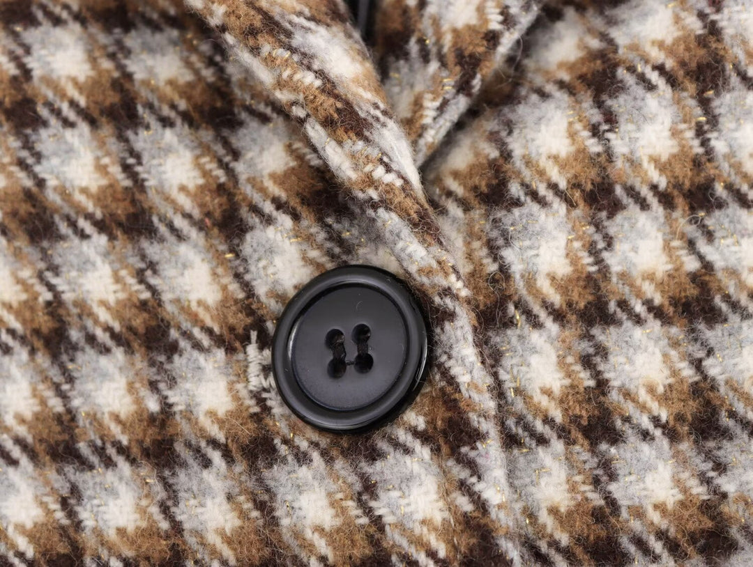 Lange wollen damesjas - Serane