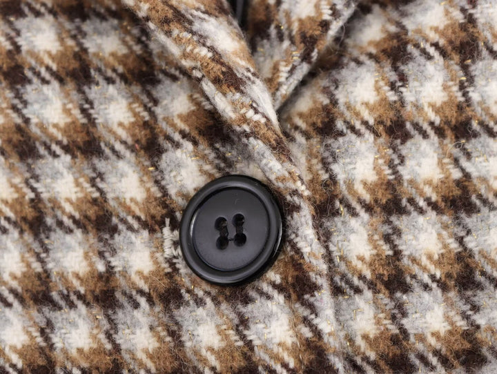 Lange wollen damesjas - Serane