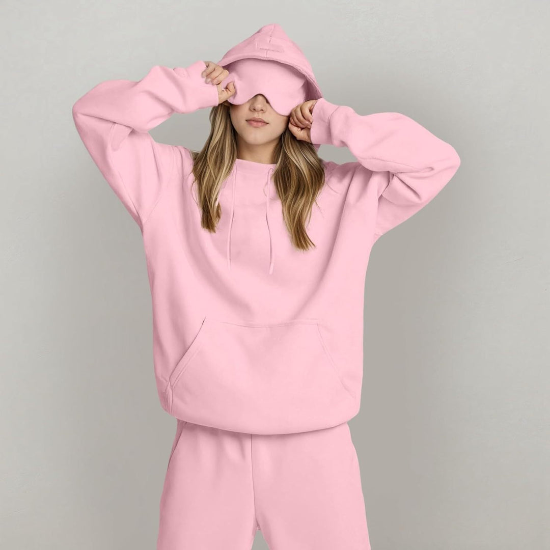 Relaxed sweatshirt en joggerset - Nina