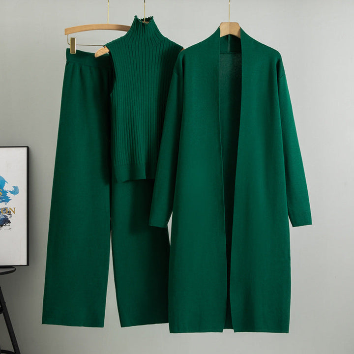 Winter driedelige gebreide set - Isolde