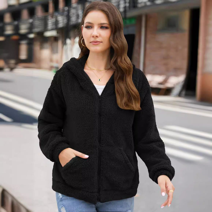 Fleecejack met ritssluiting voor dames - Nayara