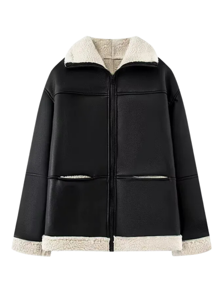 Warm gevoerde damesjas - Amber