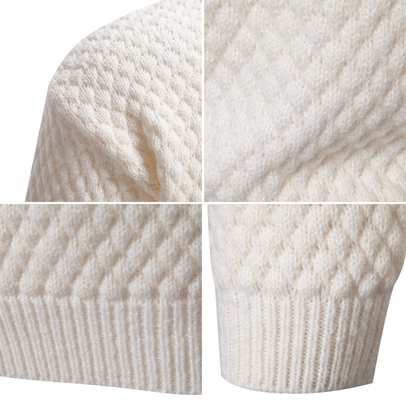 Pullover met col voor heren - Darnel