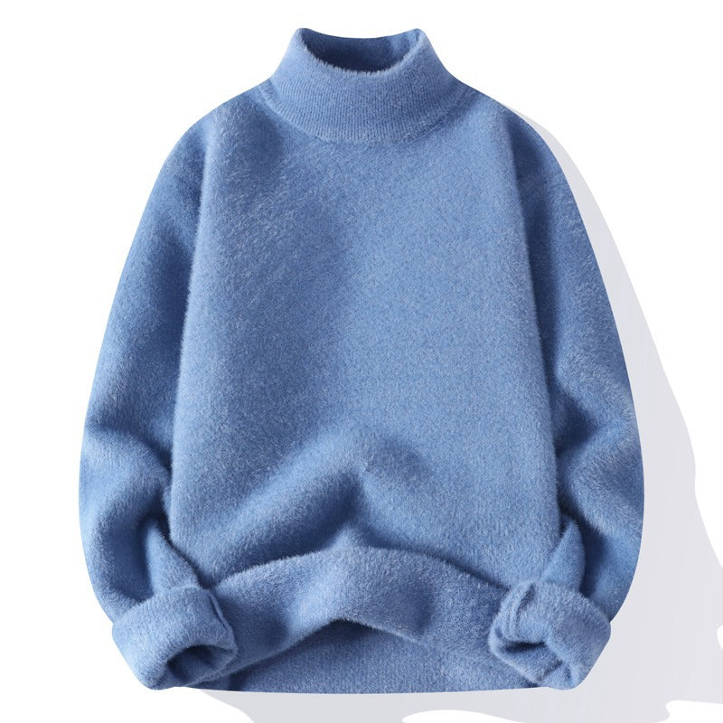 Gebreide semi-transparante herentrui - Noah