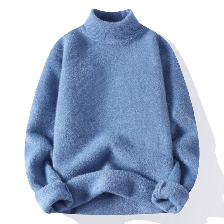 Gebreide semi-transparante herentrui - Noah