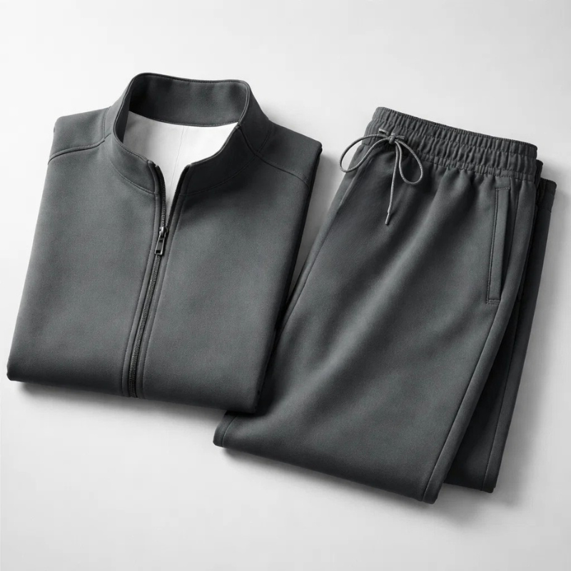 Herenset met ritssluiting voor en rechte broek - Adrián