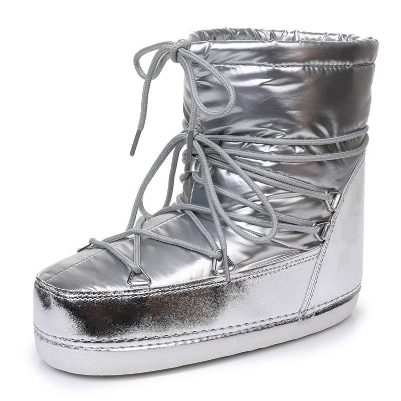 Waterdichte gedempte sneeuwlaarzen voor dames - Kolesa